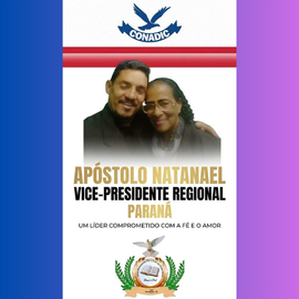 APOSTOLO NATANAEL VICE - PRESIDENTE REGIONAL - PARANÁ